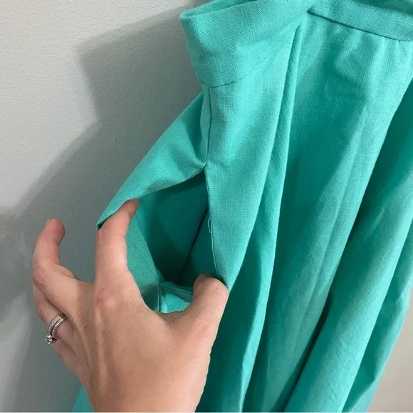 Collectif x Modcloth Leisel Suspender Swing Skirt size XS - Picture 4 of 9